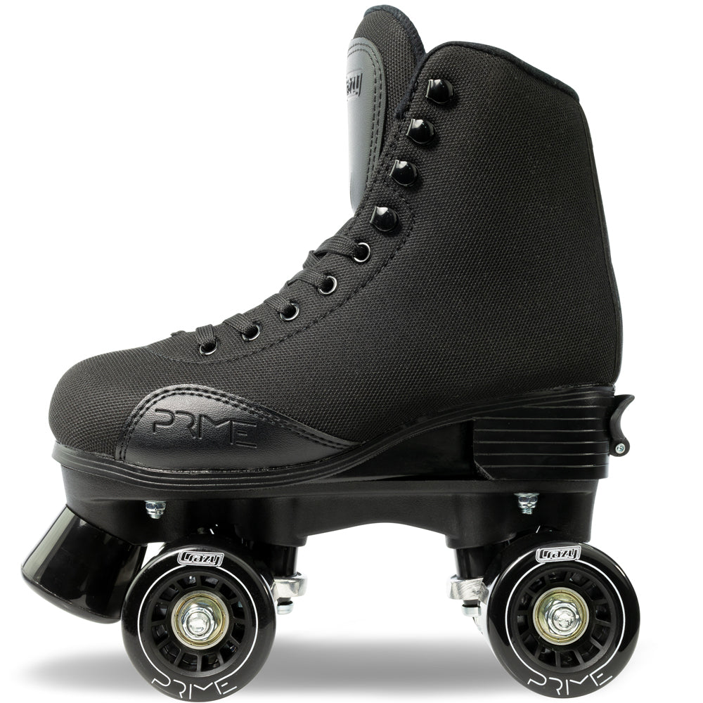 Warehouse Deal | PRIME Black - Size Adjustable Roller Skates