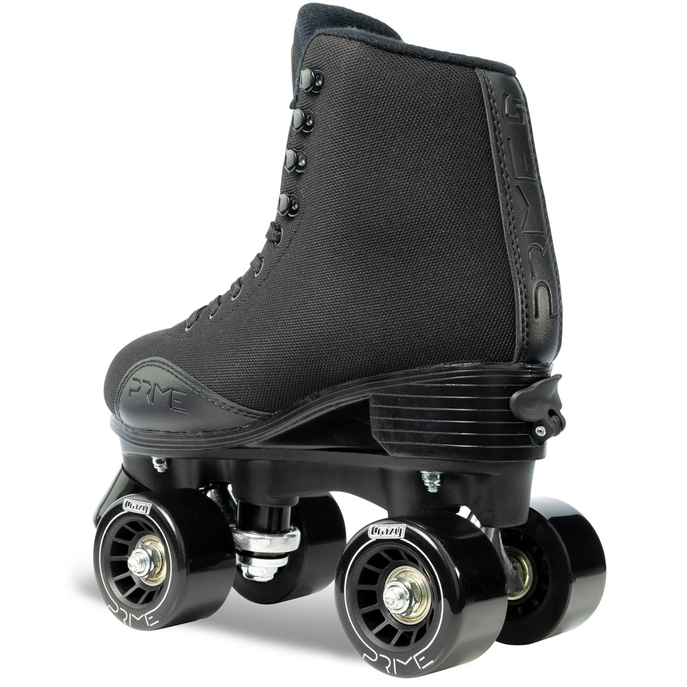 Warehouse Deal | PRIME Black - Size Adjustable Roller Skates
