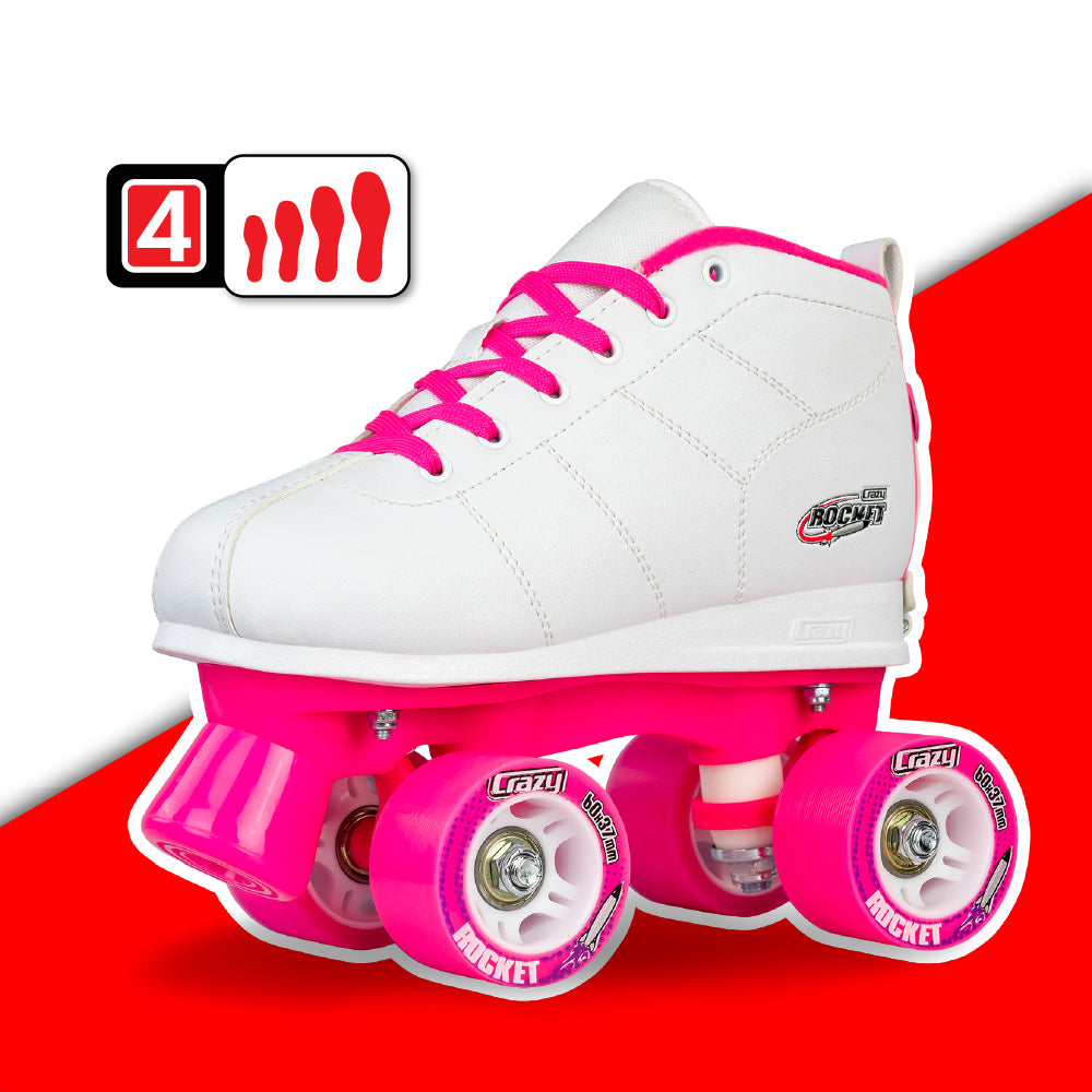 Warehouse Deal | ROCKET JR White - Roller Skates