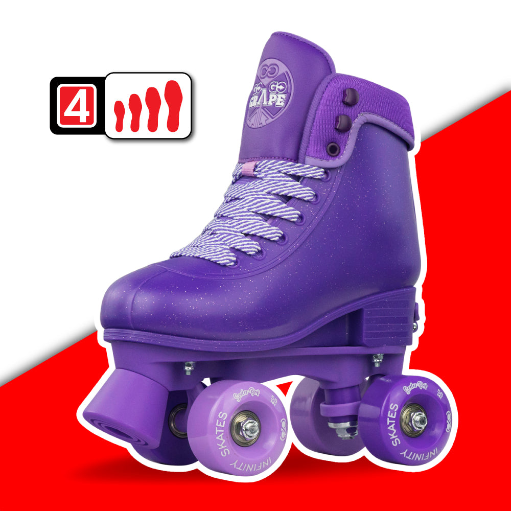 Warehouse Deal | SODA POP Go Go Grape - Adjustable Roller Skates