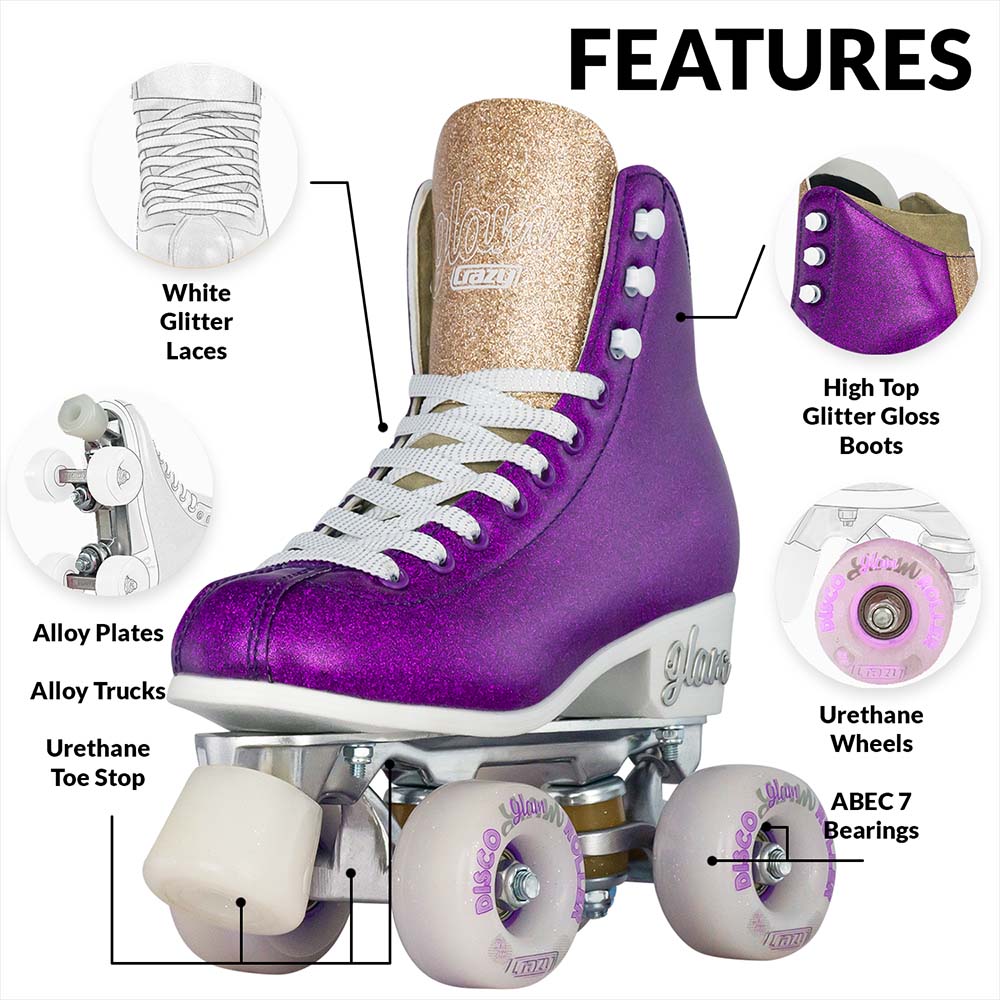 PURPLE GLITTER