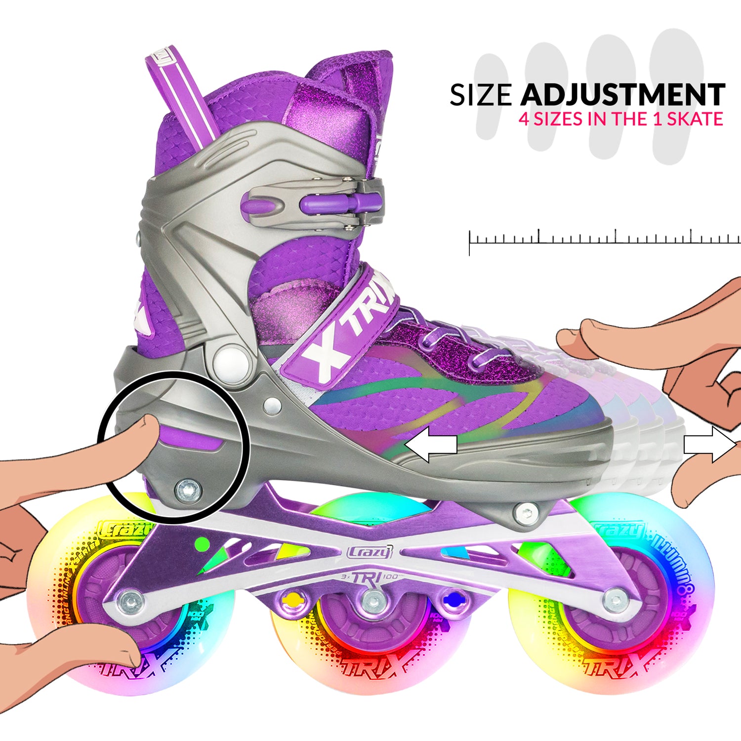 Purple | 3 Wheels