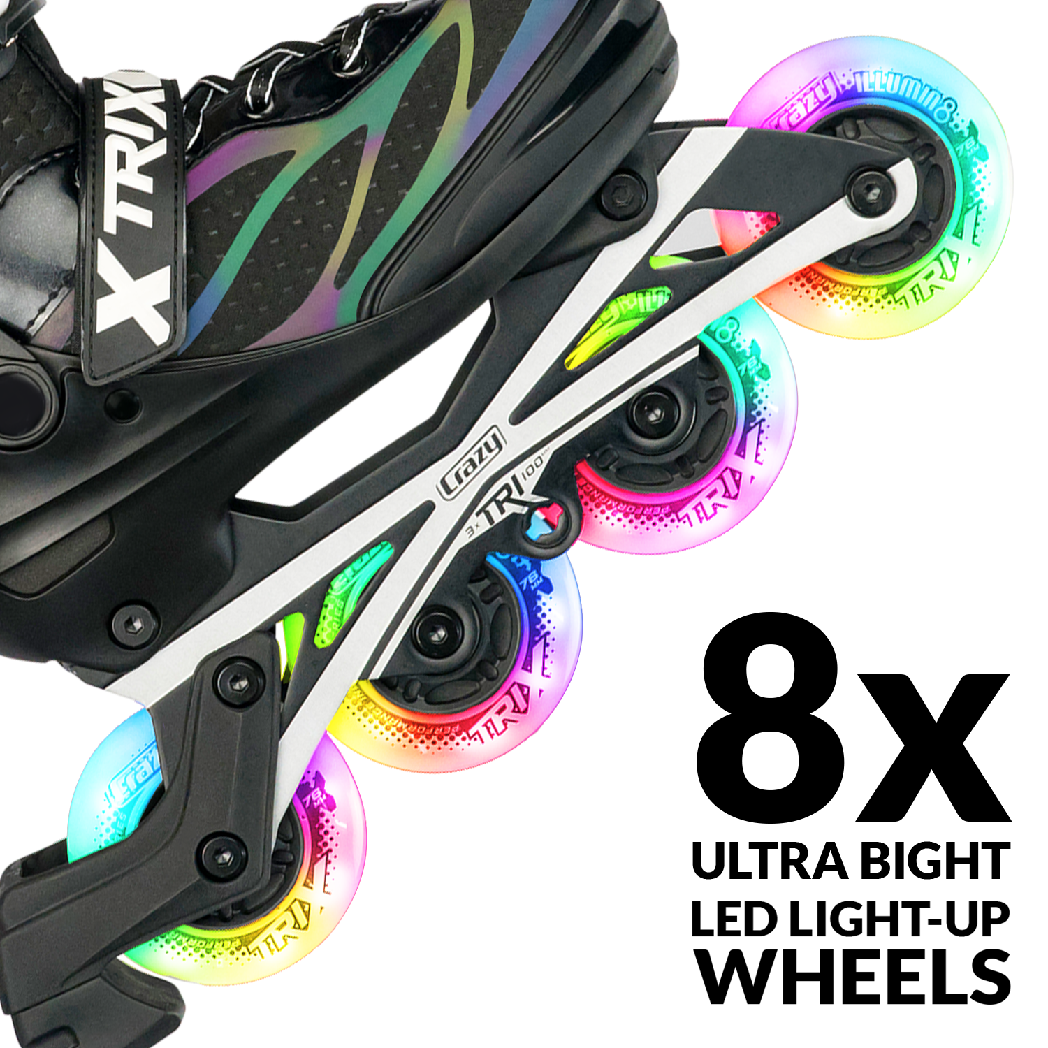 Black | 4 Wheels