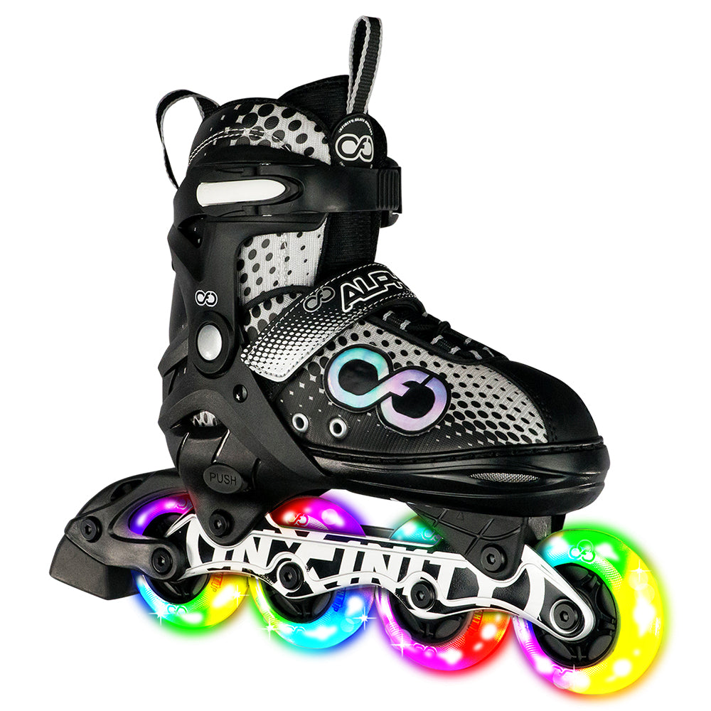 ALPHA Black - Size Adjustable Inline Skates