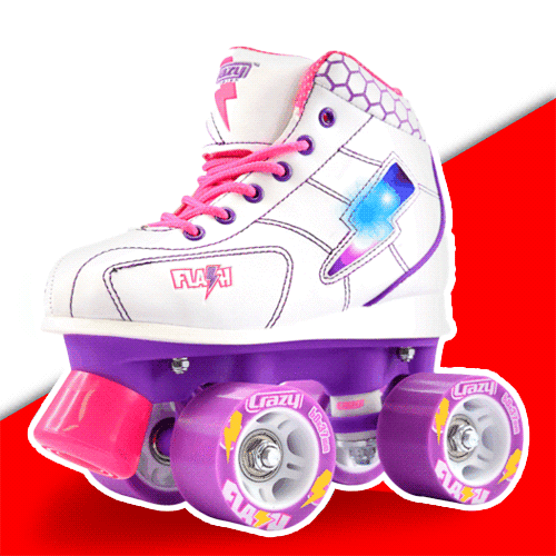 Warehouse Deal | FLASH White - CLOSEOUT Roller Skates