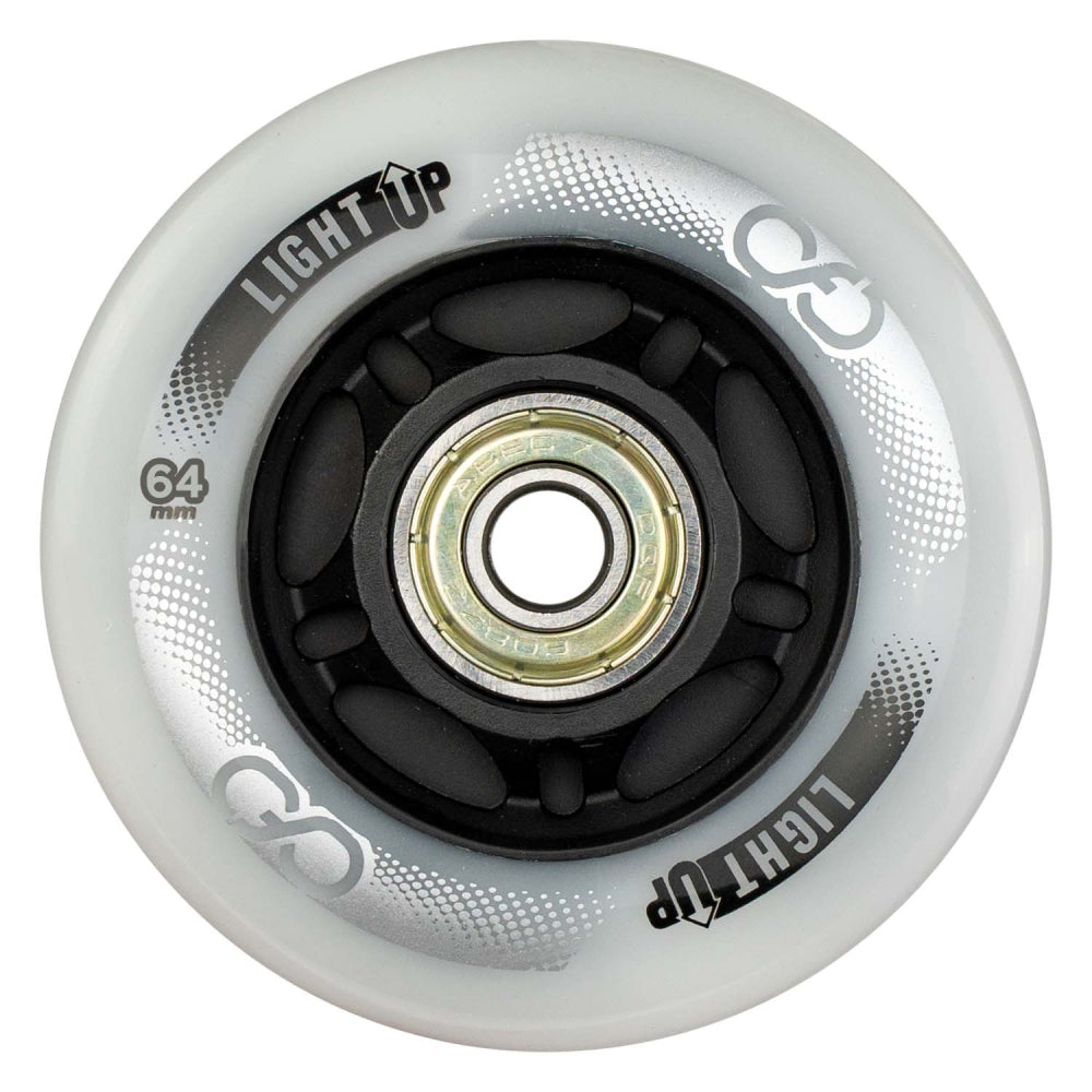 ALPHA Light-Up LED Inline Skate Wheels