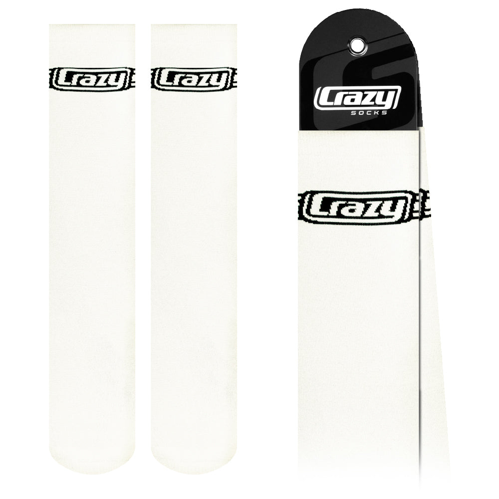 CLASSIC White | Crazy Socks