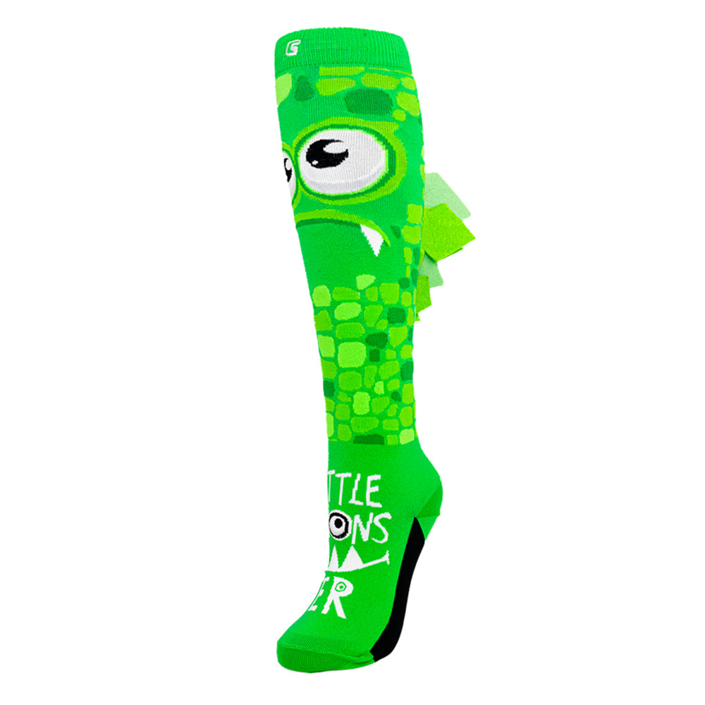 LITTLE MONSTER Green | Crazy Socks
