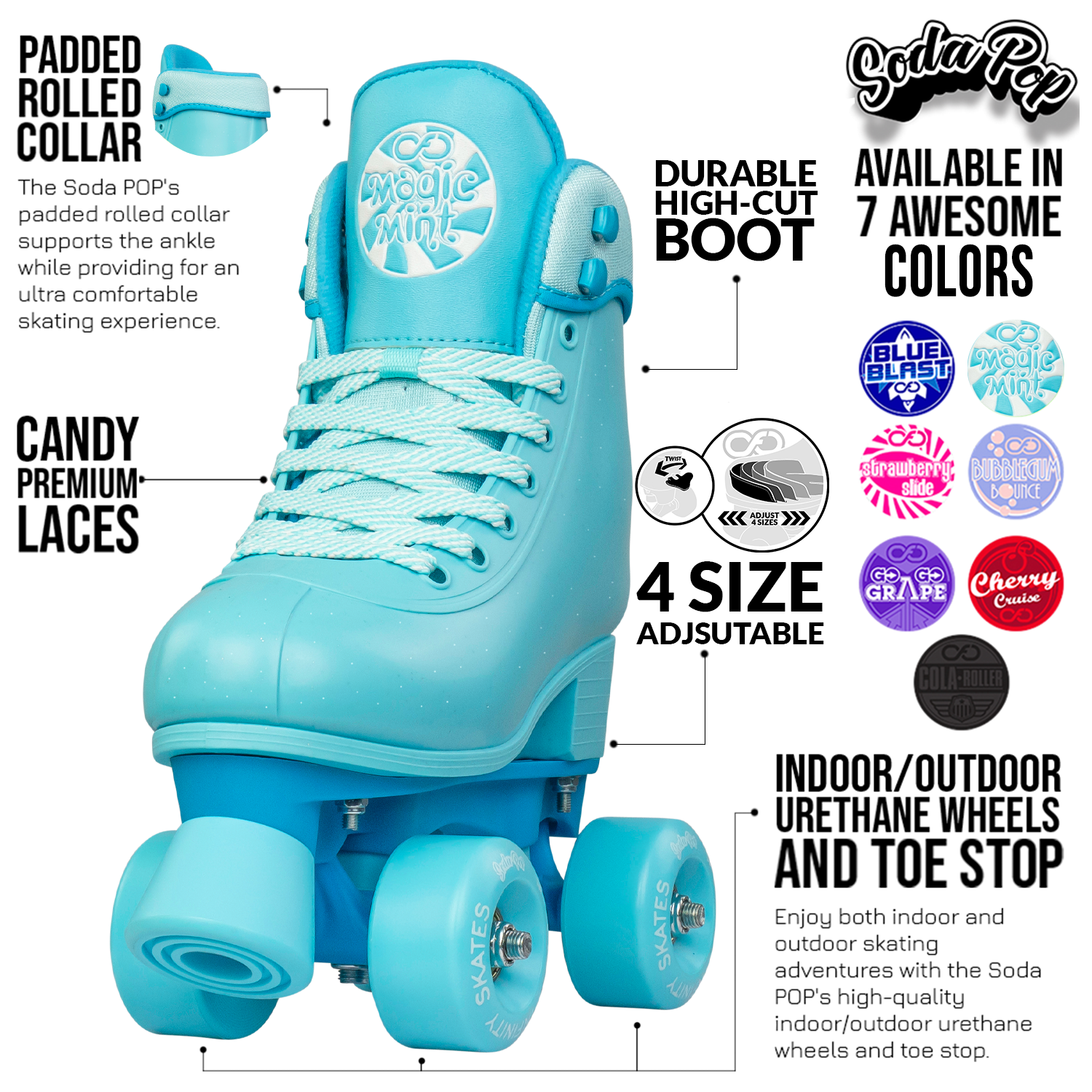 MAGIC MINT (Glitter Teal)
