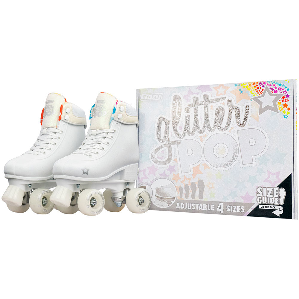WHITE GLITTER