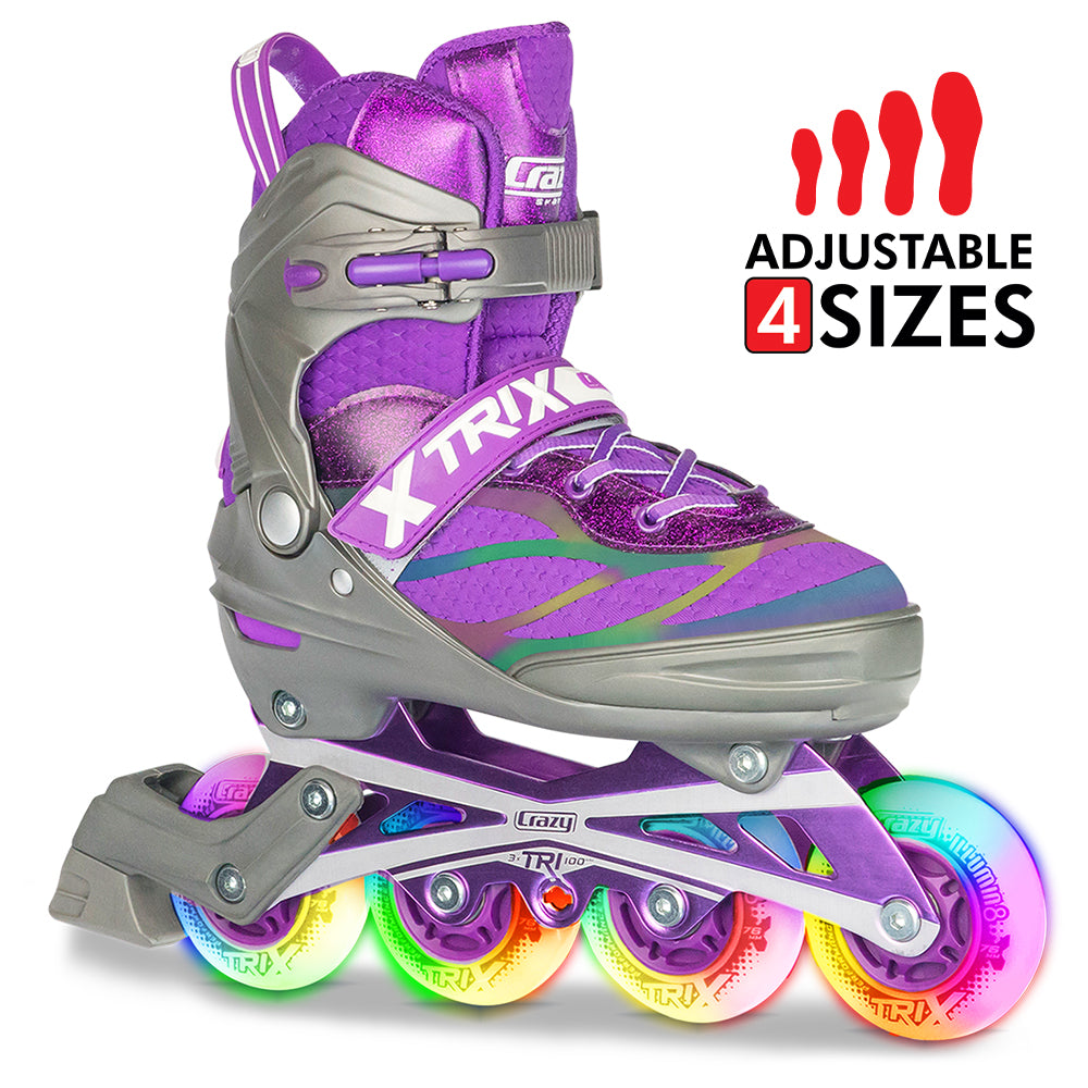 Purple / 4 Wheels